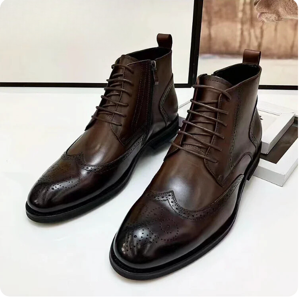 Bottes Cuir Homme Élégantes – Confort & Style